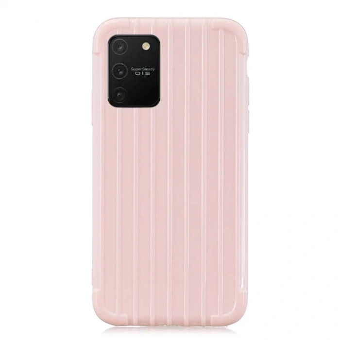 VipMarketim Ally Samsung Galaxy S10 Lite/A91 Trunk Lines ince Soft Silikon Kılıf-(5775)
