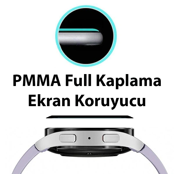 VipMarketim Ally Samsung Galaxy Watch 6 Classic 47mm PMMA Cam Ekran Koruyucu-(5775)