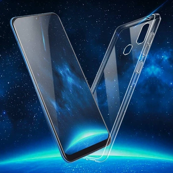 VipMarketim Ally Sm Galaxy A20/A30 Ultra Koruma Soft Şeffaf Silikon Kılıf-(5775)