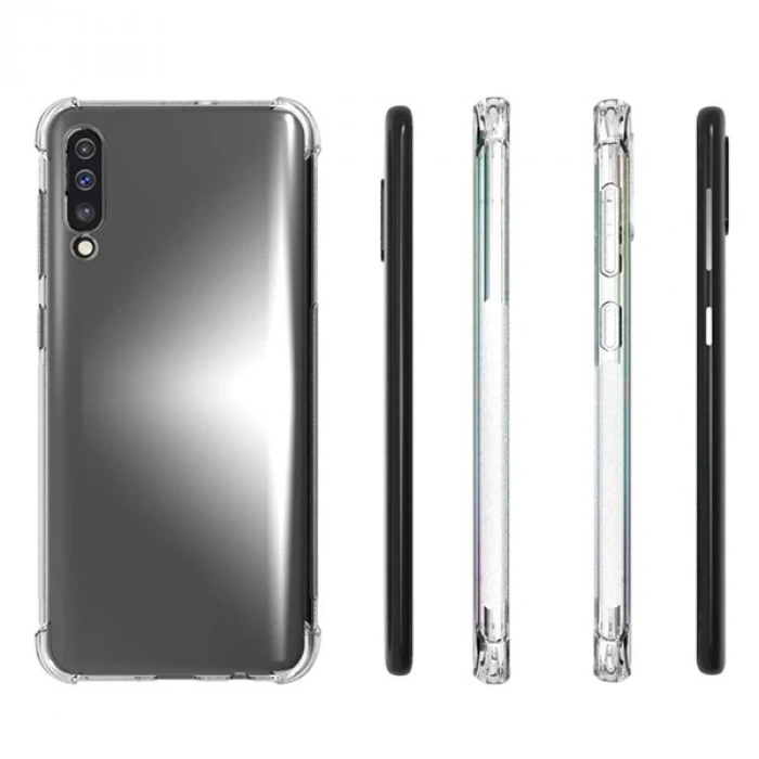 VipMarketim Ally Sm Galaxy A50/A50S/A30S Anti-Drop Darbe Emici Silikon Kılıf-(5775)