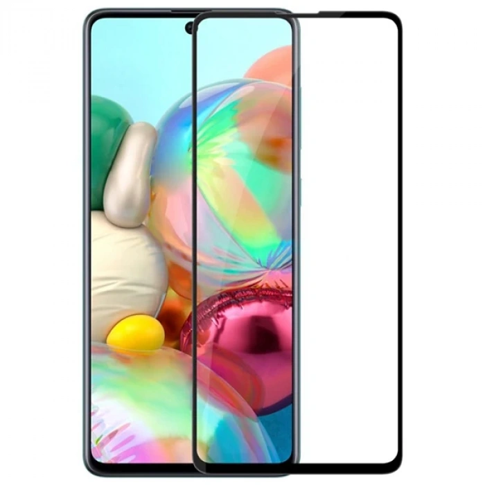 VipMarketim Ally SM Galaxy A51 3D Full Glue Tempered Cam Ekran Koruyucu-(5775)