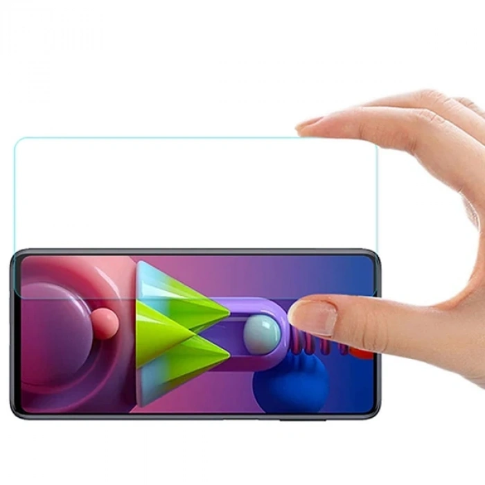 VipMarketim ALLY Sm Galaxy M51 Tempered Kırılmaz Cam Ekran Koruyucu-(5775)