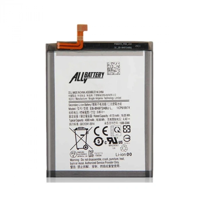 VipMarketim ALLY SM Galaxy Note 10+ Plus Pil Batarya EB-BN972ABU-(5775)