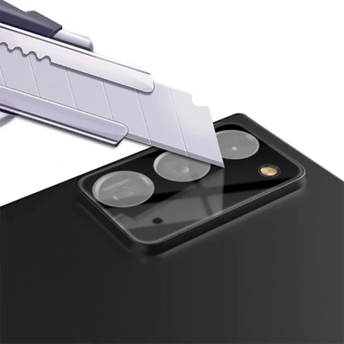 VipMarketim ALLY SM Galaxy Note 20 5G HD 3D Tempered Cam Kamera Koruyucu-(5775)