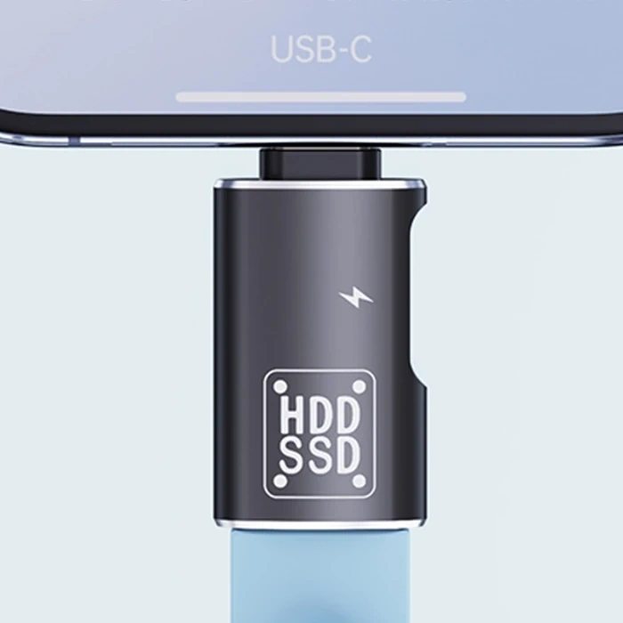 VipMarketim ALLY Type-C To Şarj + OTG 3.0 Dönüştürücü Adaptör-(5775)