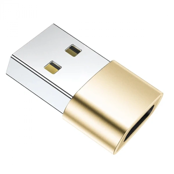 VipMarketim ALLY USB to Type-C Dişi Çevirici Dönüştürücü Adaptör-(5775)