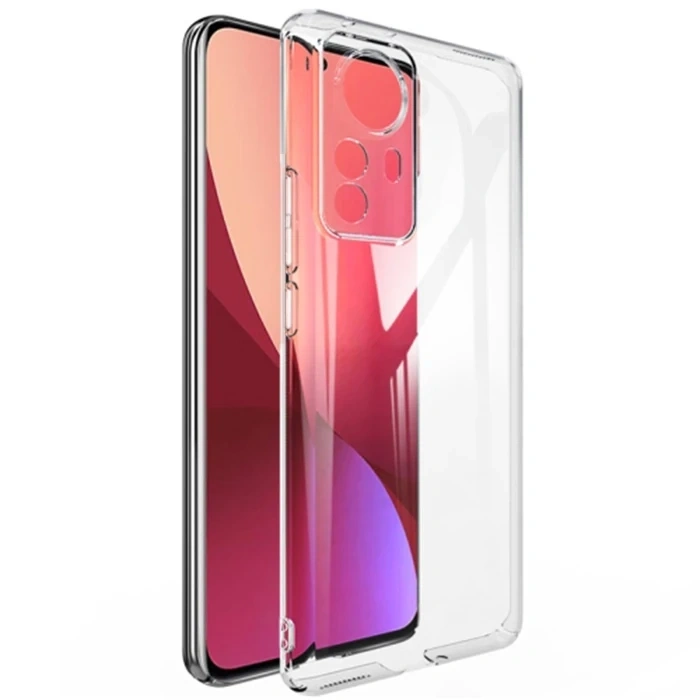 VipMarketim Ally Xiaomi 12 Kılıf Kamera Korumalı Ultra İnce Şeffaf Silikon Kılıf-(5775)