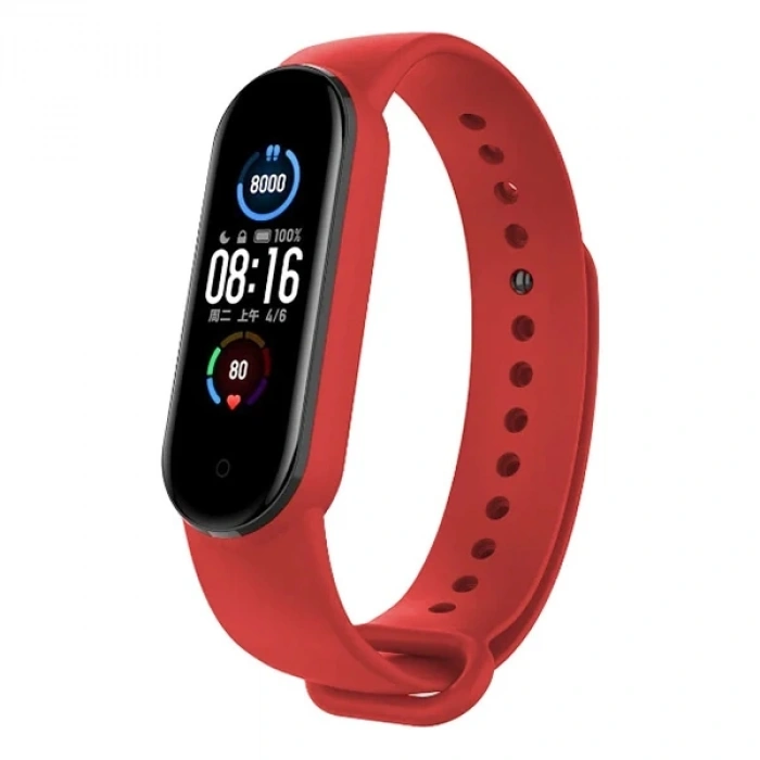 VipMarketim ALLY Xiaomi Band 5 Akıllı Bileklik İçin Silikon Kayış Kordon-(5775)