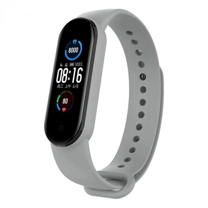 VipMarketim ALLY Xiaomi Band 5 Akıllı Bileklik İçin Silikon Kayış Kordon-(5775)