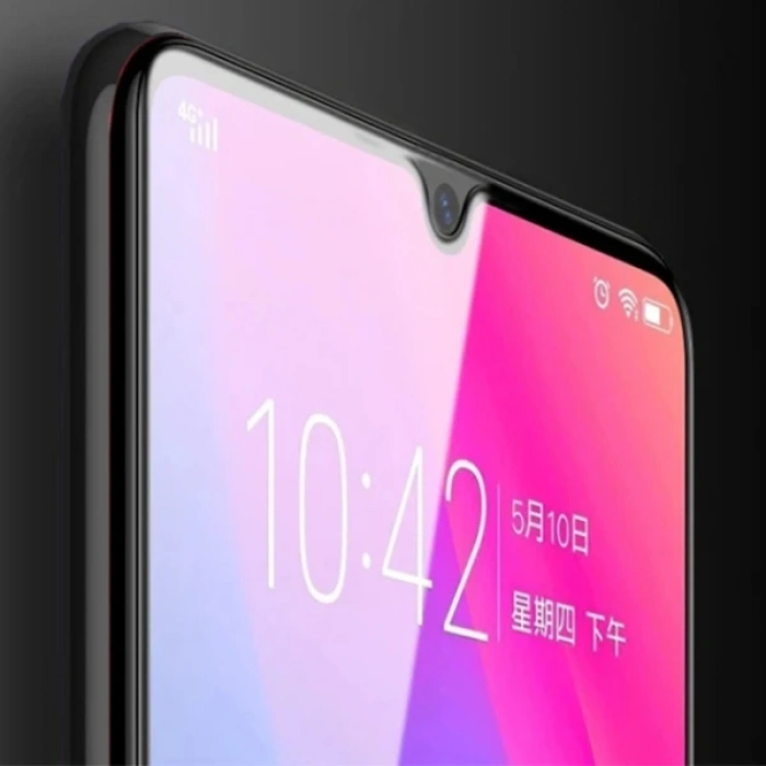 VipMarketim ALLY Xiaomi Redmi Note 9 9D Full Glue Tempered Cam Ekran Koruyucu-(5775)