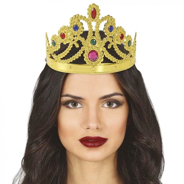 VipMarketim Altın Renk Plastik Prenses Tacı 60 cm