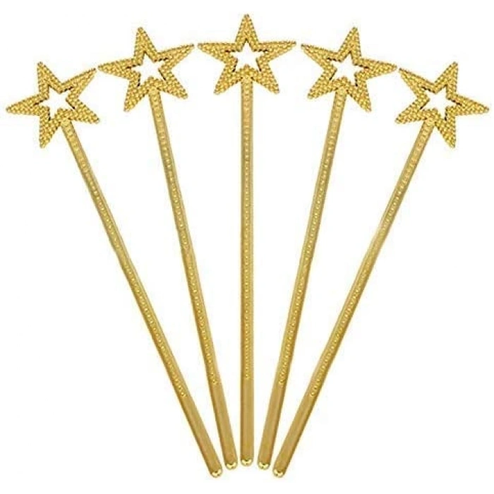 VipMarketim Altın Renk Yıldız Peri Asası