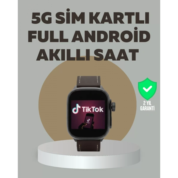 VipMarketim Android Akıllı Saat 5G Destekli Uygulama İndirme