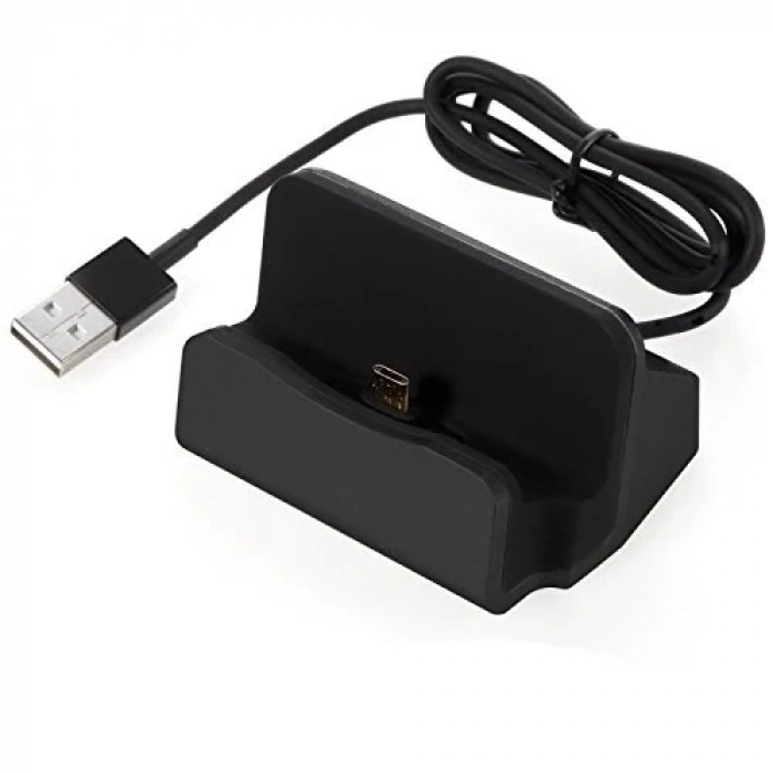 VipMarketim Android Micro Usb Şarj 2in1 Standlı Usb Dock-(5775)