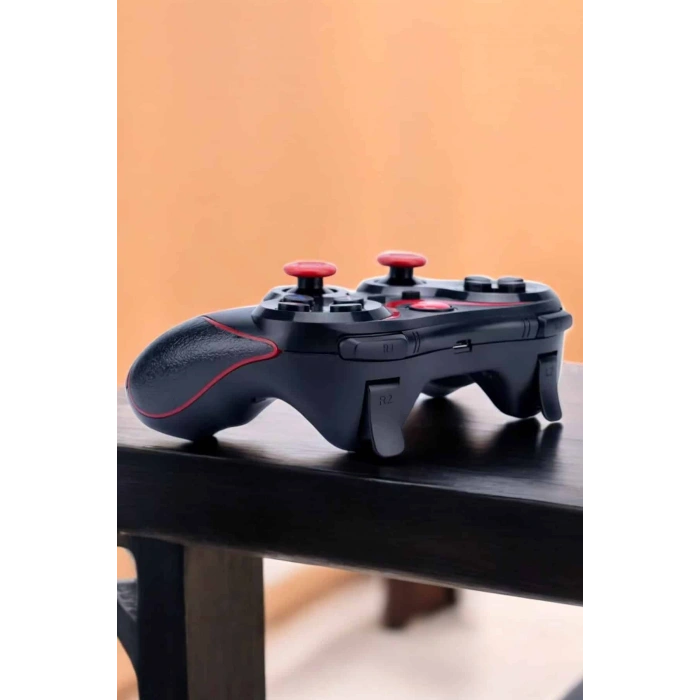 VipMarketim Android Uyumlu Gamepad X3 Game Stick Oyun Kolu Bluetooth Bağlantılı