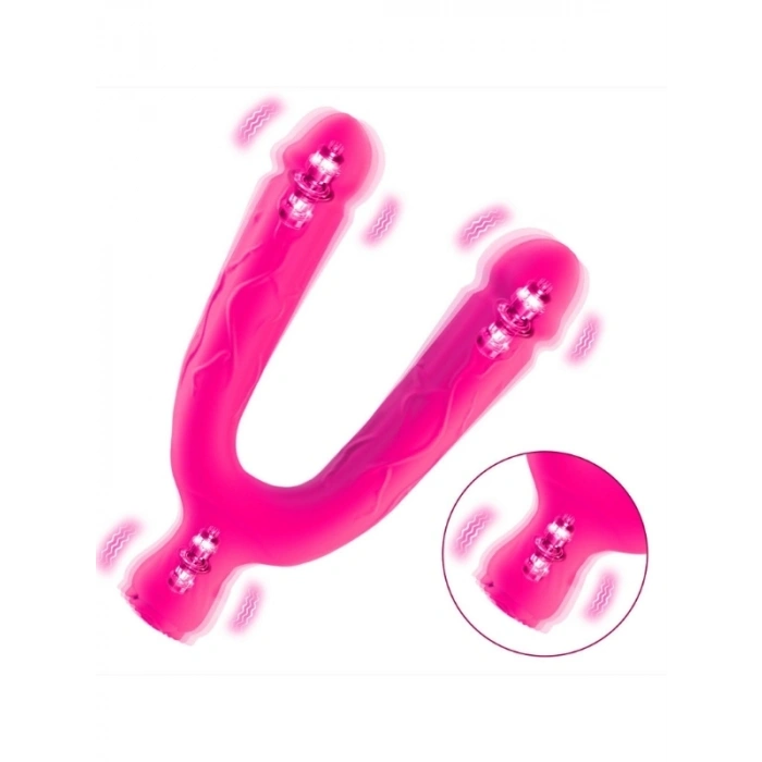 VipMarketim Anesidora Titreşimli Double Modern Vibratör