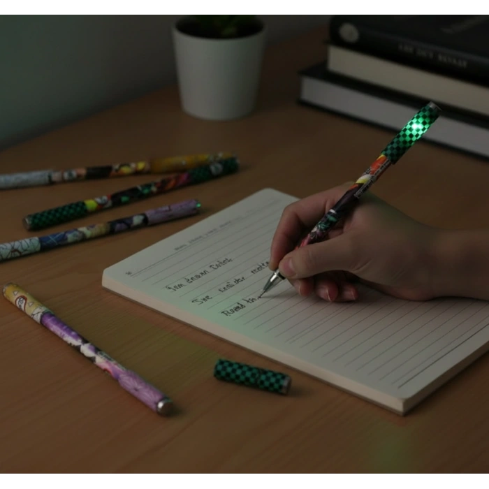 VipMarketim Anime Figür Tükenmez Kalem Ledli