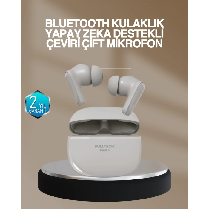 VipMarketim Anında Dil Çeviren Akıllı Bluetooth Kulaklık Çok Dilli İletişim