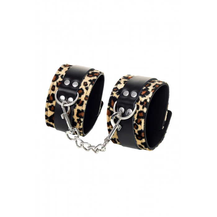 VipMarketim Anonymo Bdsm Ayak Kelepçe #, Pu Deri, Baskılı, 27 Cm (Kod:0152)