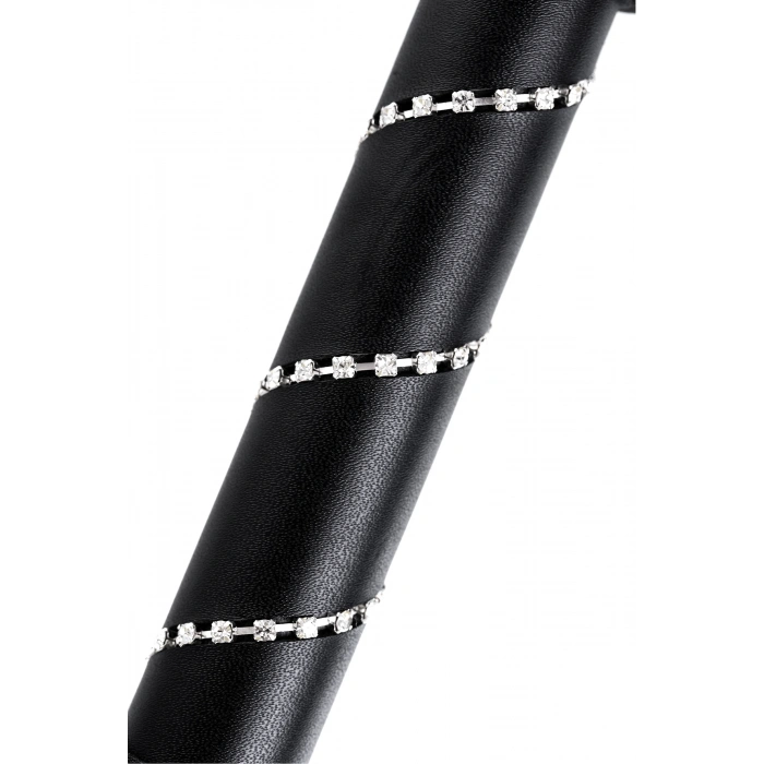 VipMarketim Anonymo Bdsm Kırbaç # , Pu Deri, Siyah, 64 Cm (Kod:0005)