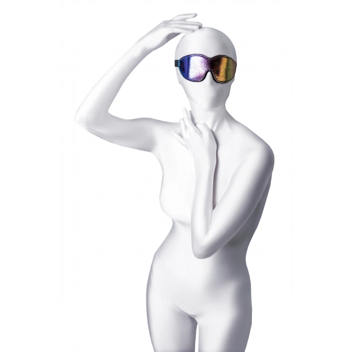 VipMarketim Anonymo BDSM Maske #0201, PVC, baskılı, 27,5 cm