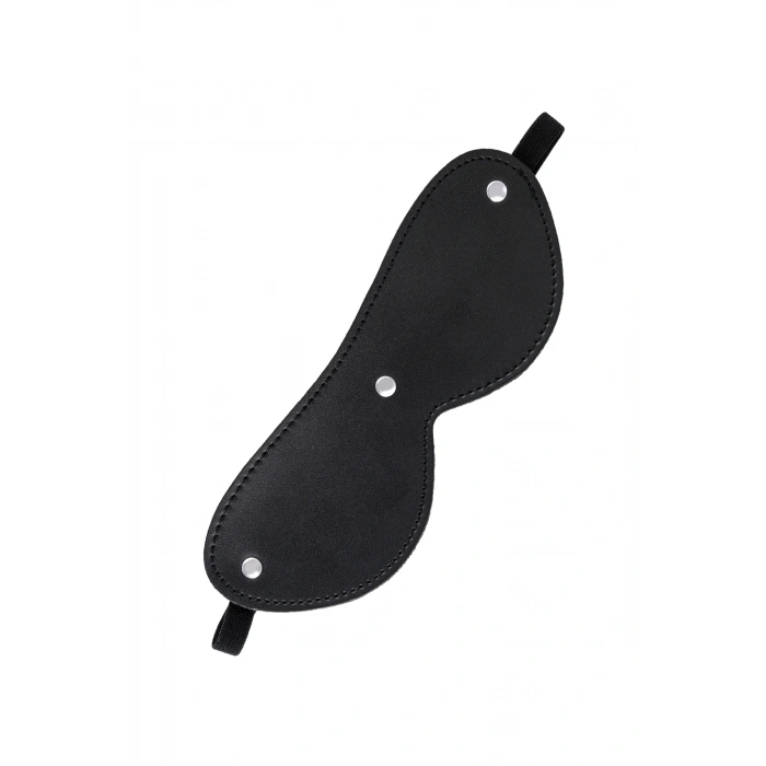 VipMarketim Anonymo BDSM Maske , PU deri, Siyah, 24 cm