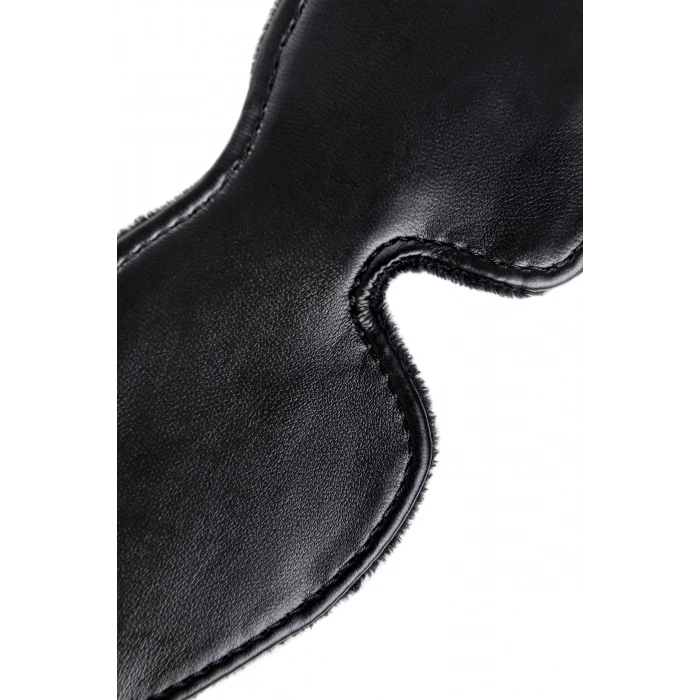 VipMarketim Anonymo BDSM Maske , PU deri, siyah, 26,5 cm