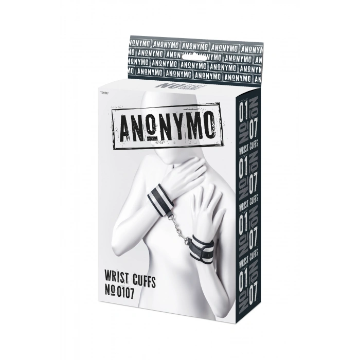 VipMarketim Anonymo El Kelepçesi #0107, Polyester, gümüş, 23,5 cm