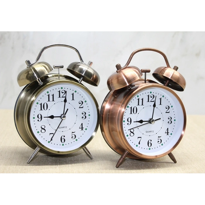 VipMarketim Antik Metal Çalar Saat Model 2