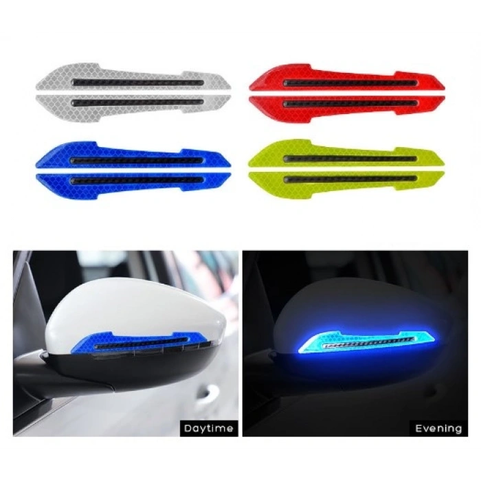 VipMarketim Araba Aynası Koruyucu Reflektörlü Şerit