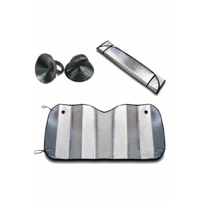 VipMarketim Araba Ön Cam Güneşliği Katlanabilir Oto Güneşlik Tüm Araç Modellerine Uygun