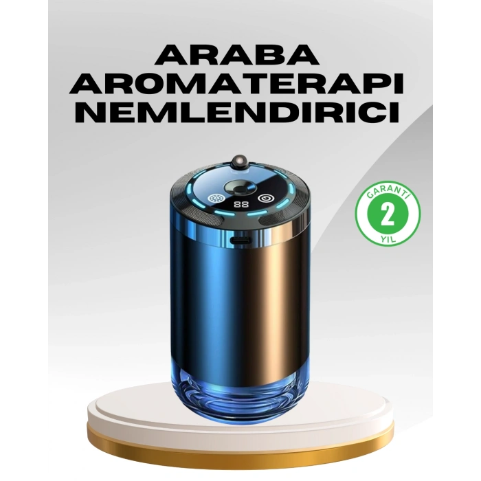 VipMarketim Araç İçi Difüzör Nemlendirici ve Aromaterapi Özellikli