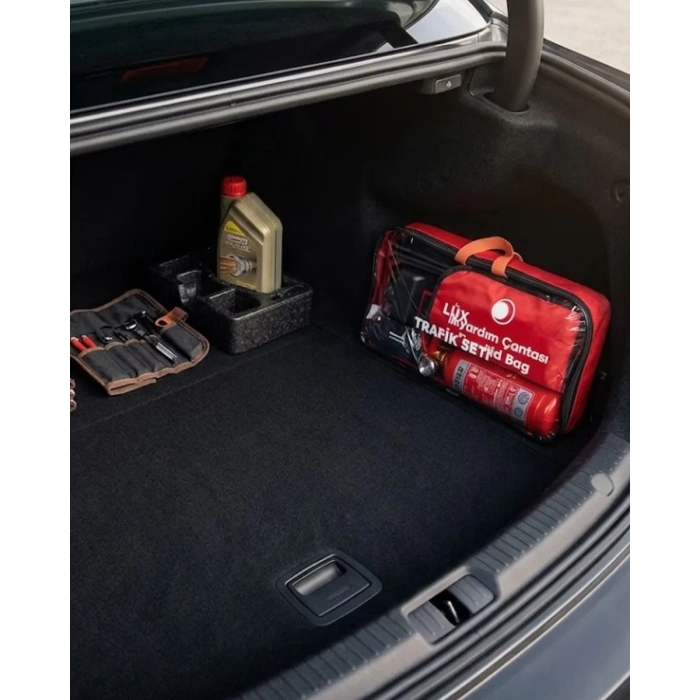 VipMarketim Araç İçi Güvenlik Trafik Seti Tam Donanımlı Acil Müdahale Paketi