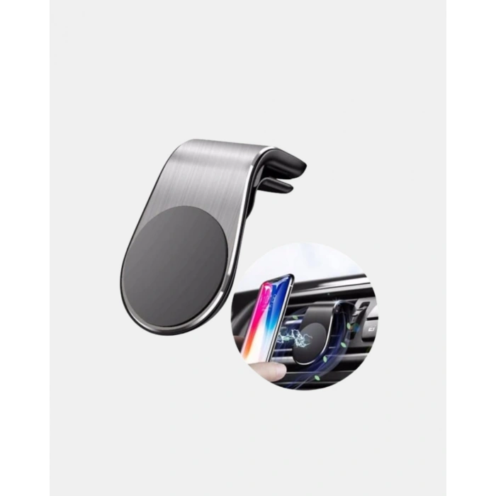 VipMarketim Araç İçi Manyetik Telefon Tutucu Güçlü Klipsli ve 360 Derece Ayarlanabilir