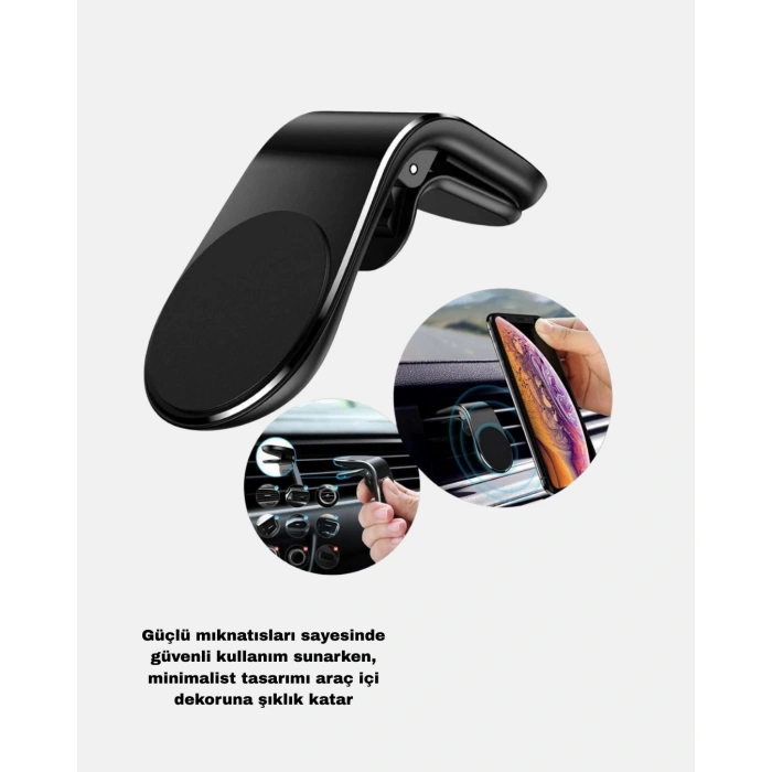 VipMarketim Araç İçi Telefon Tutucu + Quick Charge 3.0 Araç Şarj Cihazı Seti