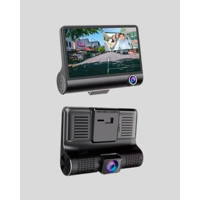 VipMarketim Araç Kamerası 3’lü Full HD DVR 1080P Gece Görüşlü ve G-Sensörlü