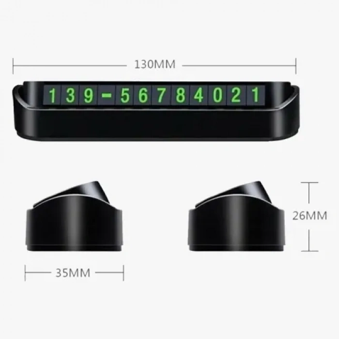 VipMarketim Araç Torpido Üstü Aç Kapa Numaratör