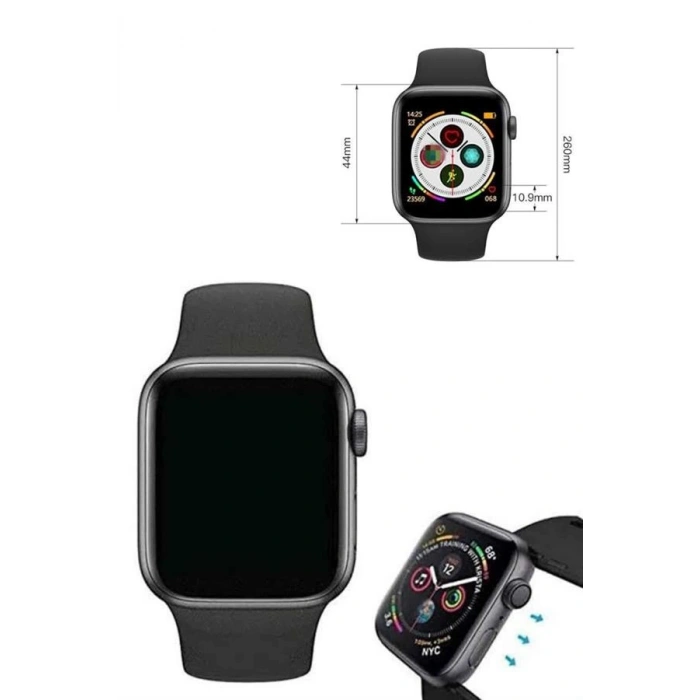 VipMarketim Arama Cevaplayabilen Akıllı Saat Bluetooth Bağlantılı Sosyal Medya Girişli