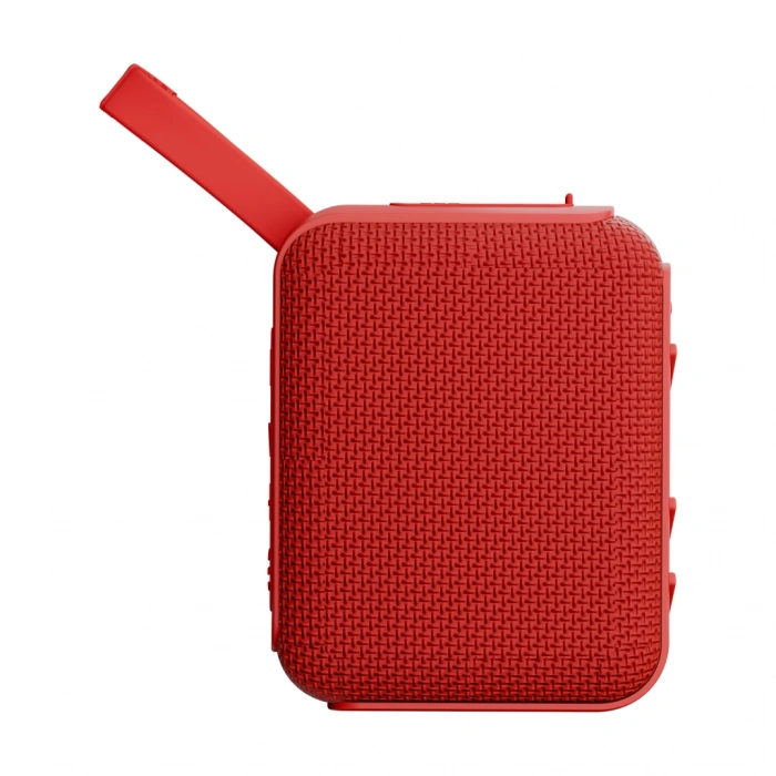 VipMarketim ASONIC AS-03 KIRMIZI 5W BT/USB/TF/TWS 1200mAh Batarya Bluetooth V5.3 Kablosuz Taşınabilir Speaker(1923)