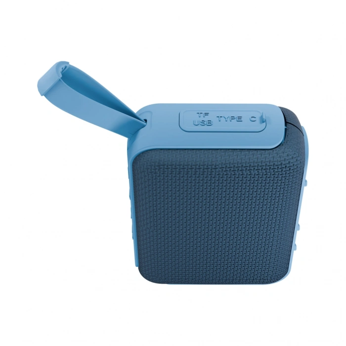 VipMarketim ASONIC AS-03 MAVİ 5W BT/USB/TF/TWS 1200mAh Batarya Bluetooth V5.3 Kablosuz Taşınabilir Speaker(1923)