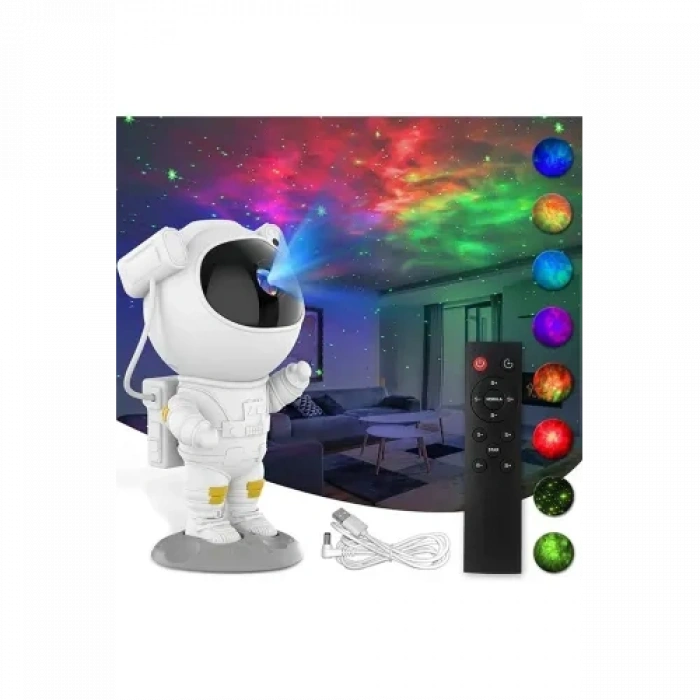 VipMarketim Astronot Galaksi Projeksiyon Lamba