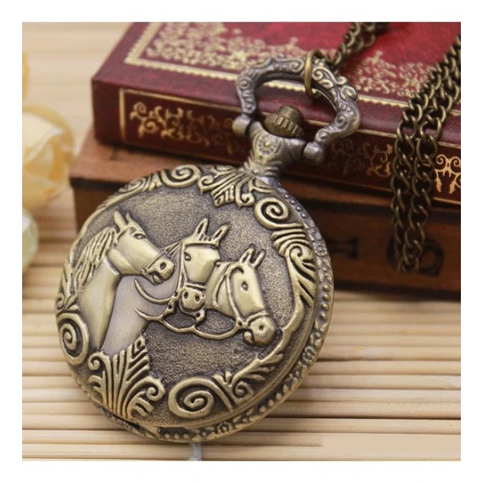 VipMarketim At Büstü Köstekli Saat Model 1