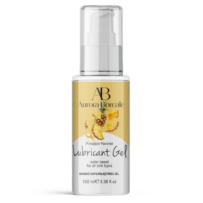 VipMarketim Aurora Boreale Ananas Aromalı Kayganlaştırıcı Jel 100 ML