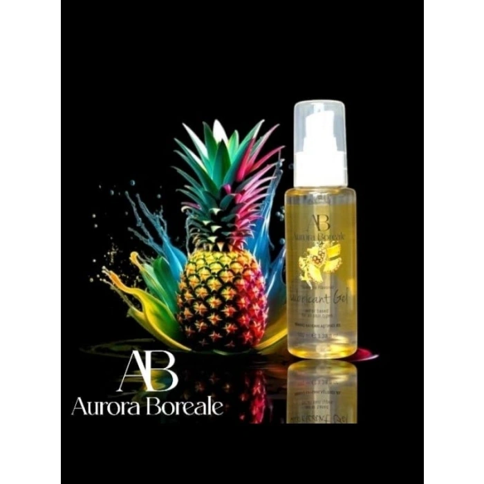 VipMarketim Aurora Boreale Ananas Aromalı Kayganlaştırıcı Jel 100 ML