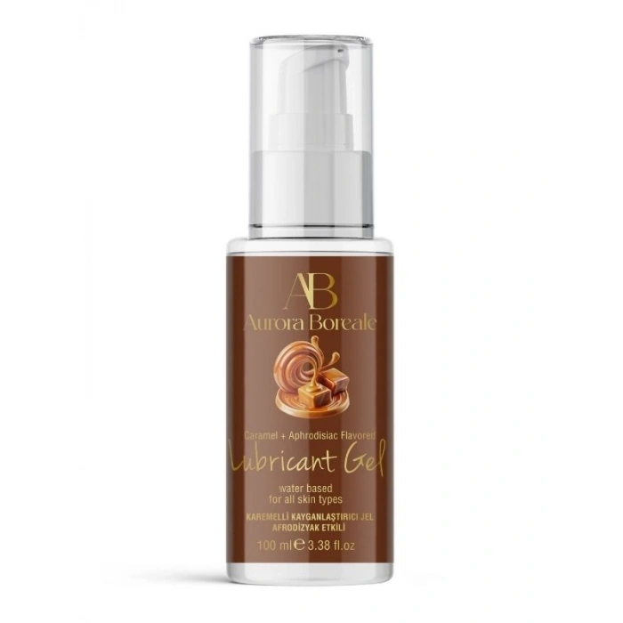 VipMarketim Aurora Boreale Karamel Aromalı Kayganlaştırıcı Jel 100 ML