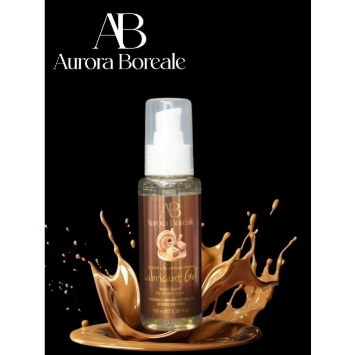 VipMarketim Aurora Boreale Karamel Aromalı Kayganlaştırıcı Jel 100 ML