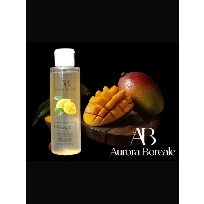 VipMarketim Aurora Boreale Mango Aromalı Afrodizyaklı Masaj Yağı 150 ML