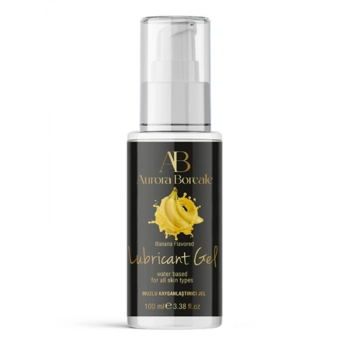 VipMarketim Aurora Boreale Muz Aromalı Kayganlaştırıcı Jel 100 ML