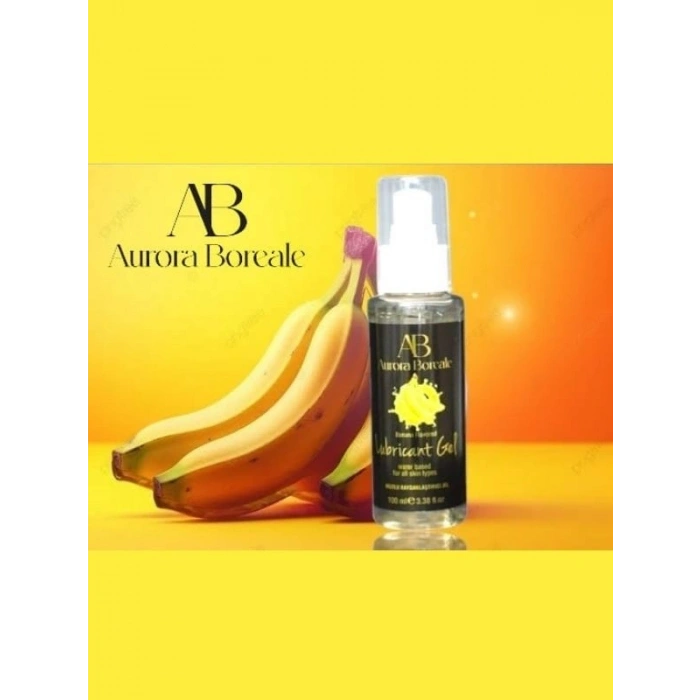 VipMarketim Aurora Boreale Muz Aromalı Kayganlaştırıcı Jel 100 ML