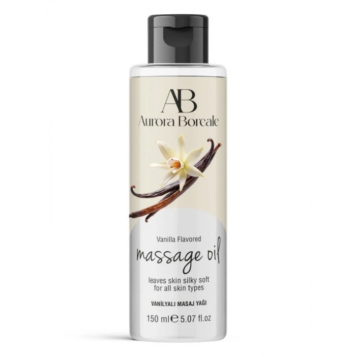 VipMarketim Aurora Boreale Vanilya Aromalı Masaj Yağı 150 ML